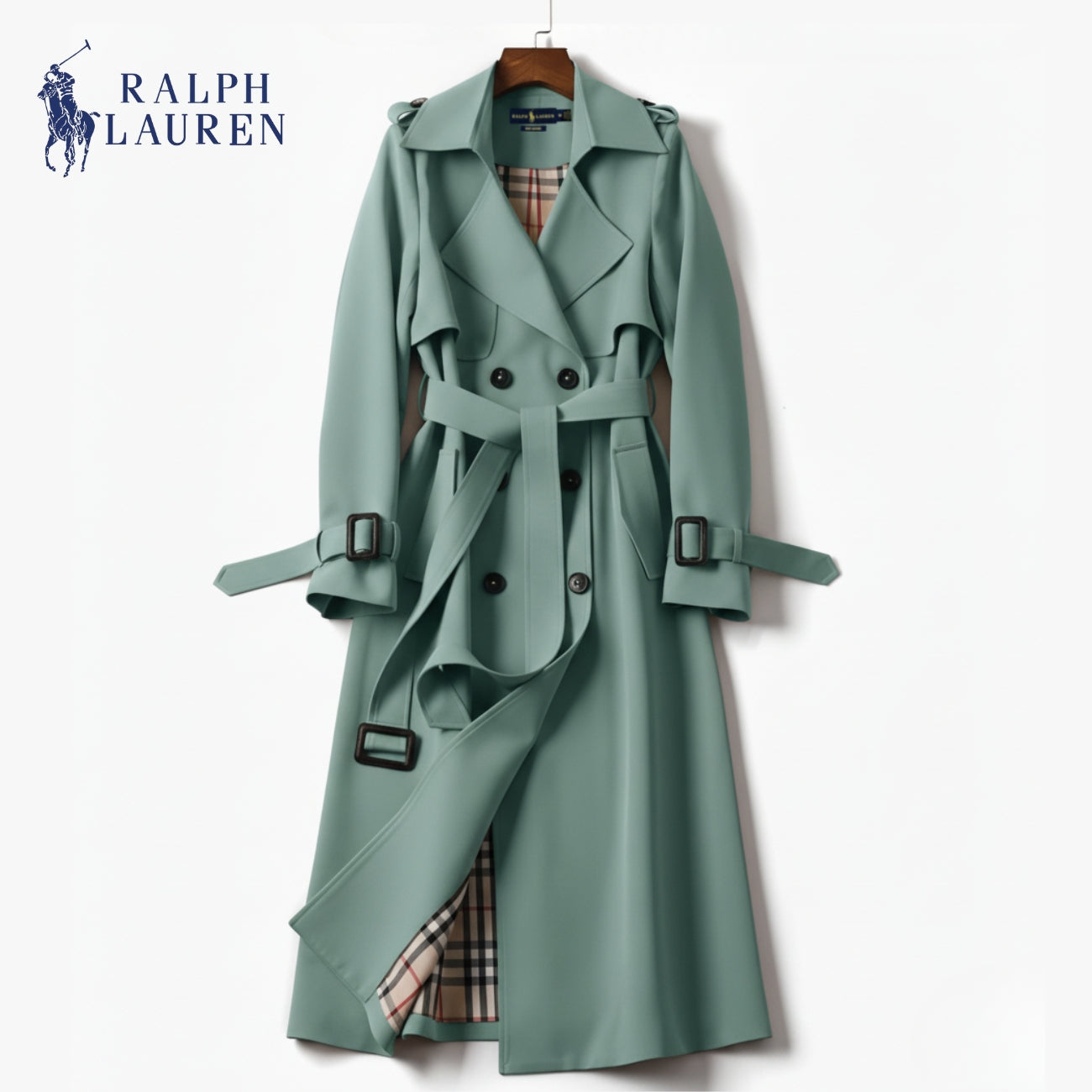 Trench-coat élégant avec ceinture || PRIX DE LIQUIDATION