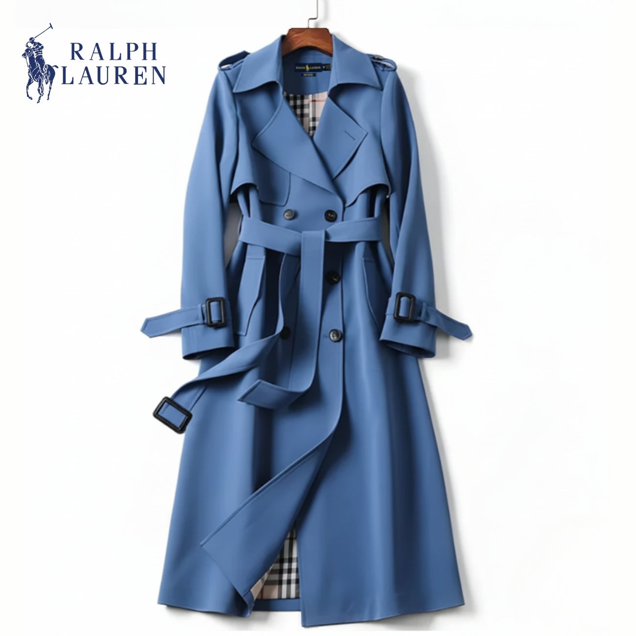 Trench-coat élégant avec ceinture || PRIX DE LIQUIDATION