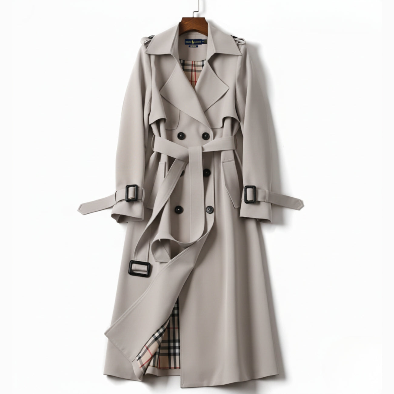 Trench-coat élégant avec ceinture - PRIX DE LIQUIDATION