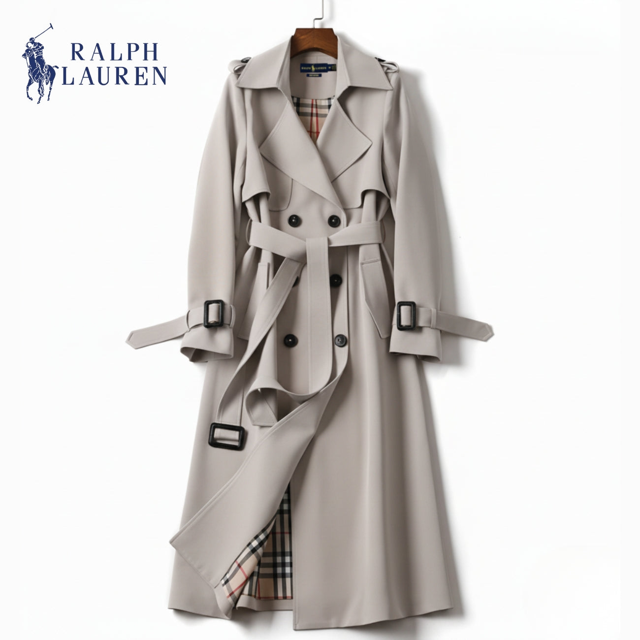 Trench-coat élégant avec ceinture || PRIX DE LIQUIDATION