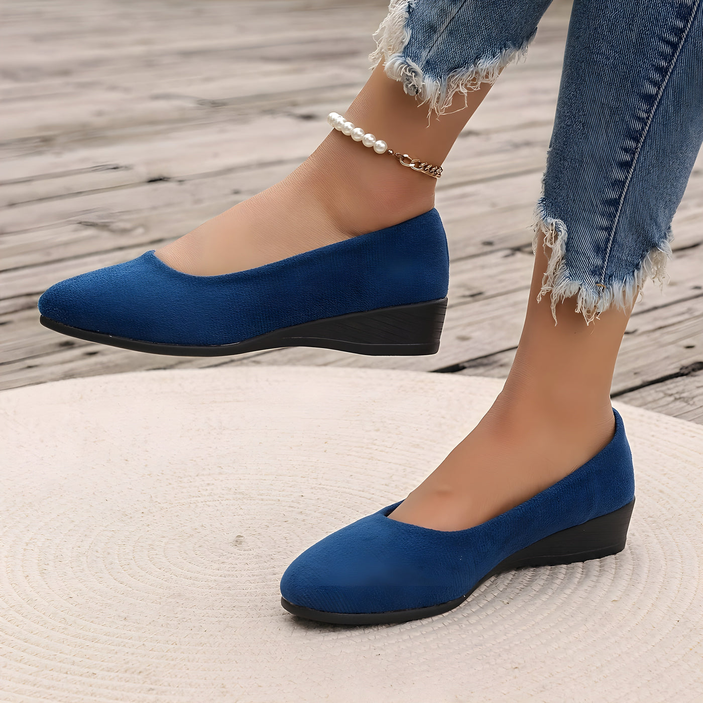 Éliane™ | Ballerines compensées confortables