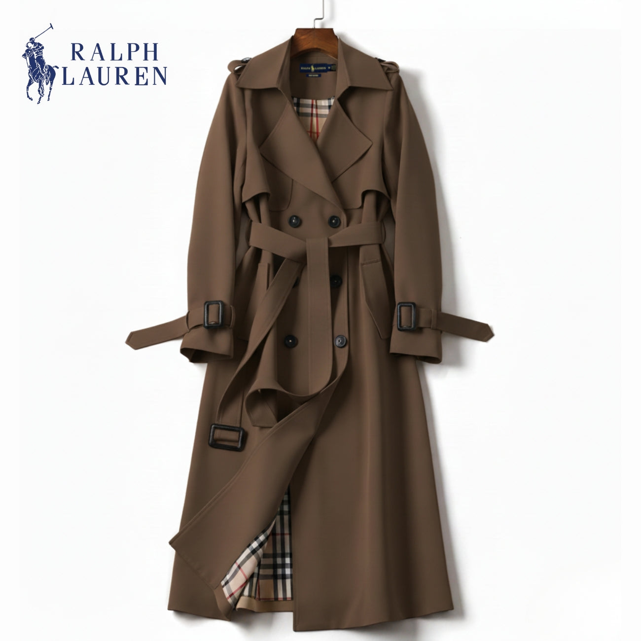 Trench-coat élégant avec ceinture || PRIX DE LIQUIDATION