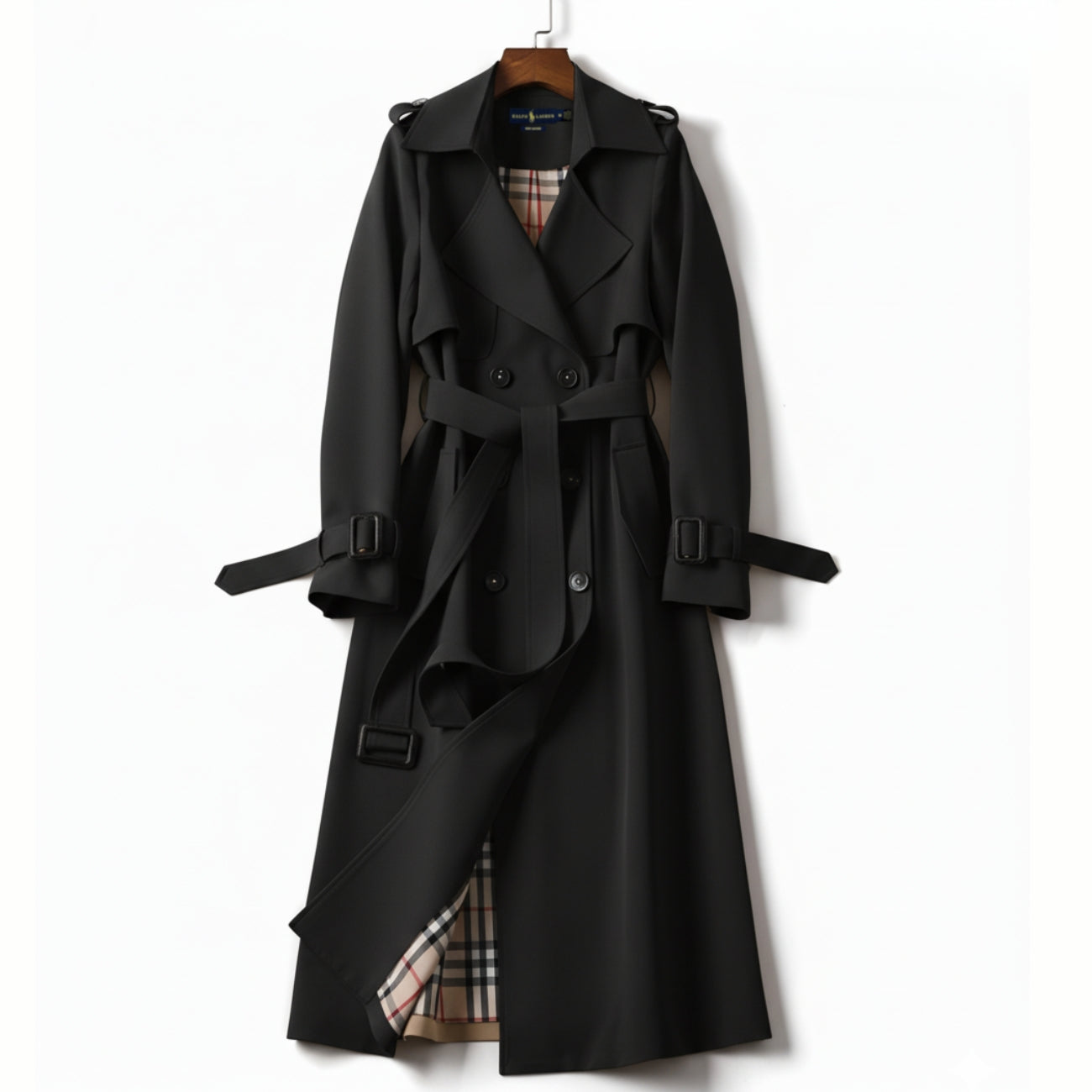 Trench-coat élégant avec ceinture - PRIX DE LIQUIDATION