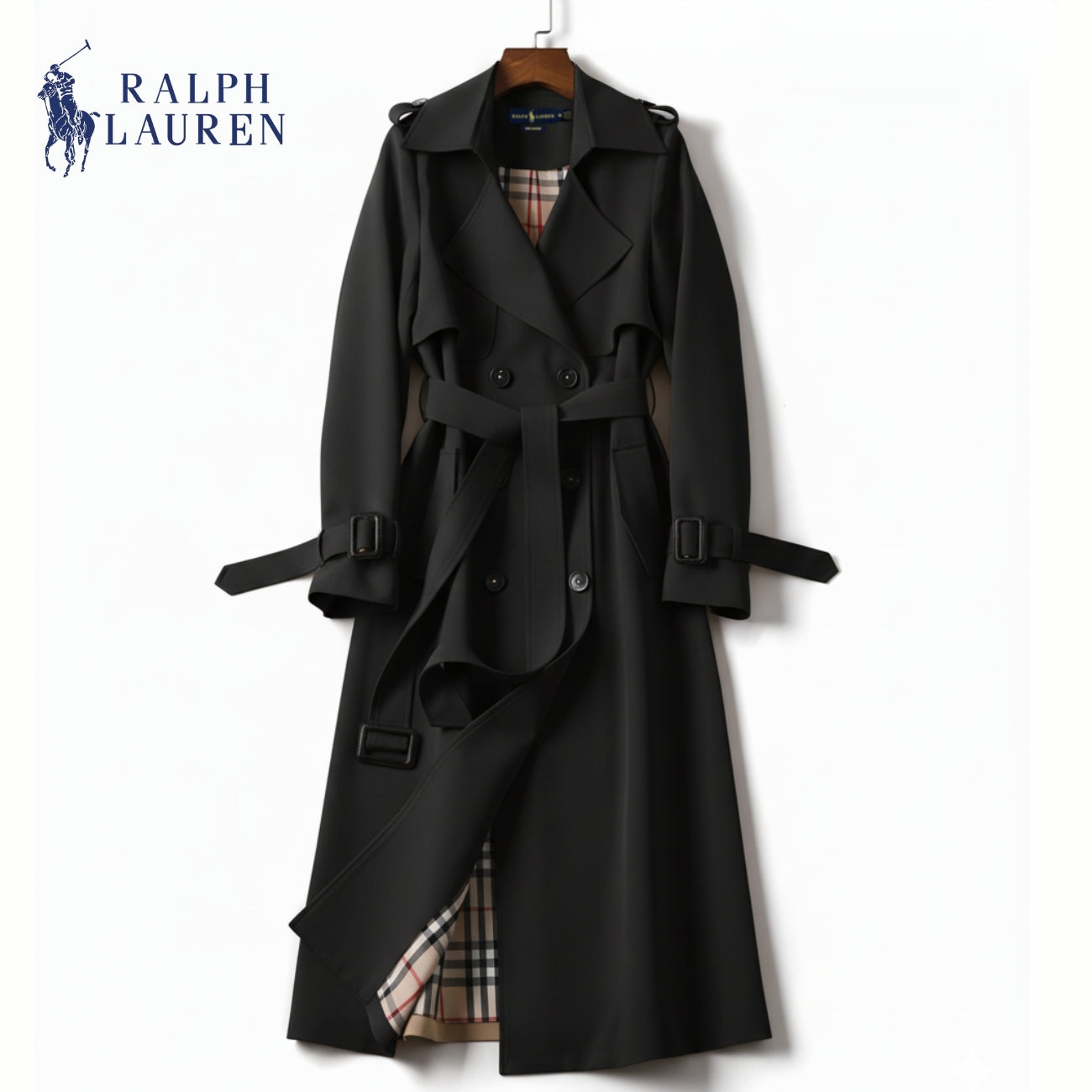 Trench-coat élégant avec ceinture || PRIX DE LIQUIDATION