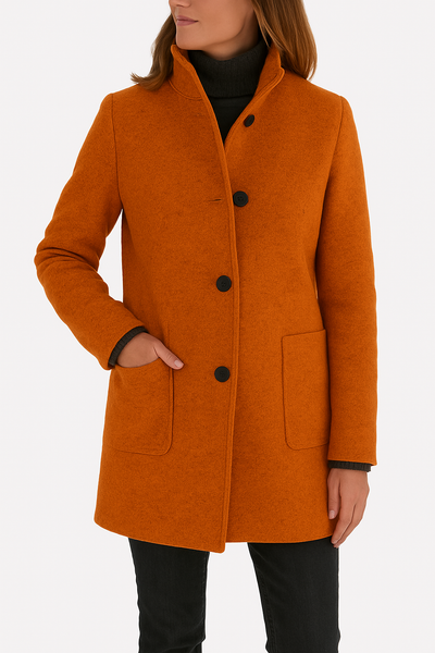 Juliette™ | Manteau Élégant à Col Haut