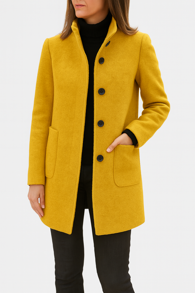 Juliette™ | Manteau Élégant à Col Haut