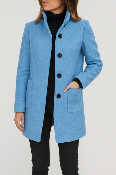 Juliette™ | Manteau Élégant à Col Haut