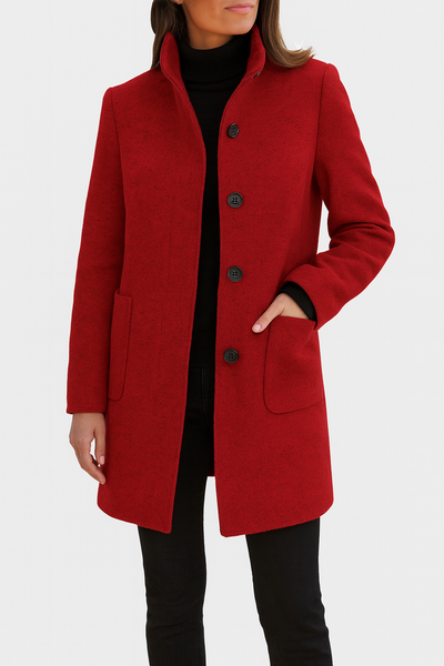Juliette™ | Manteau Élégant à Col Haut