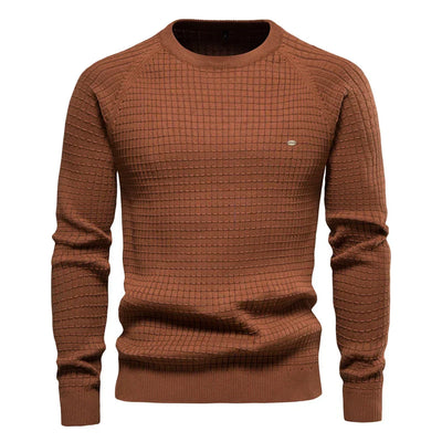 Luvare | Pull pour homme à motif carreaux