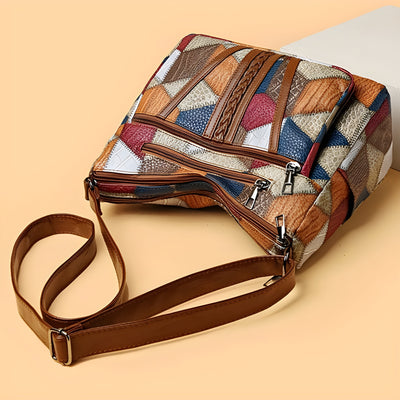 Navelle™ | Sac à main en cuir mosaïque