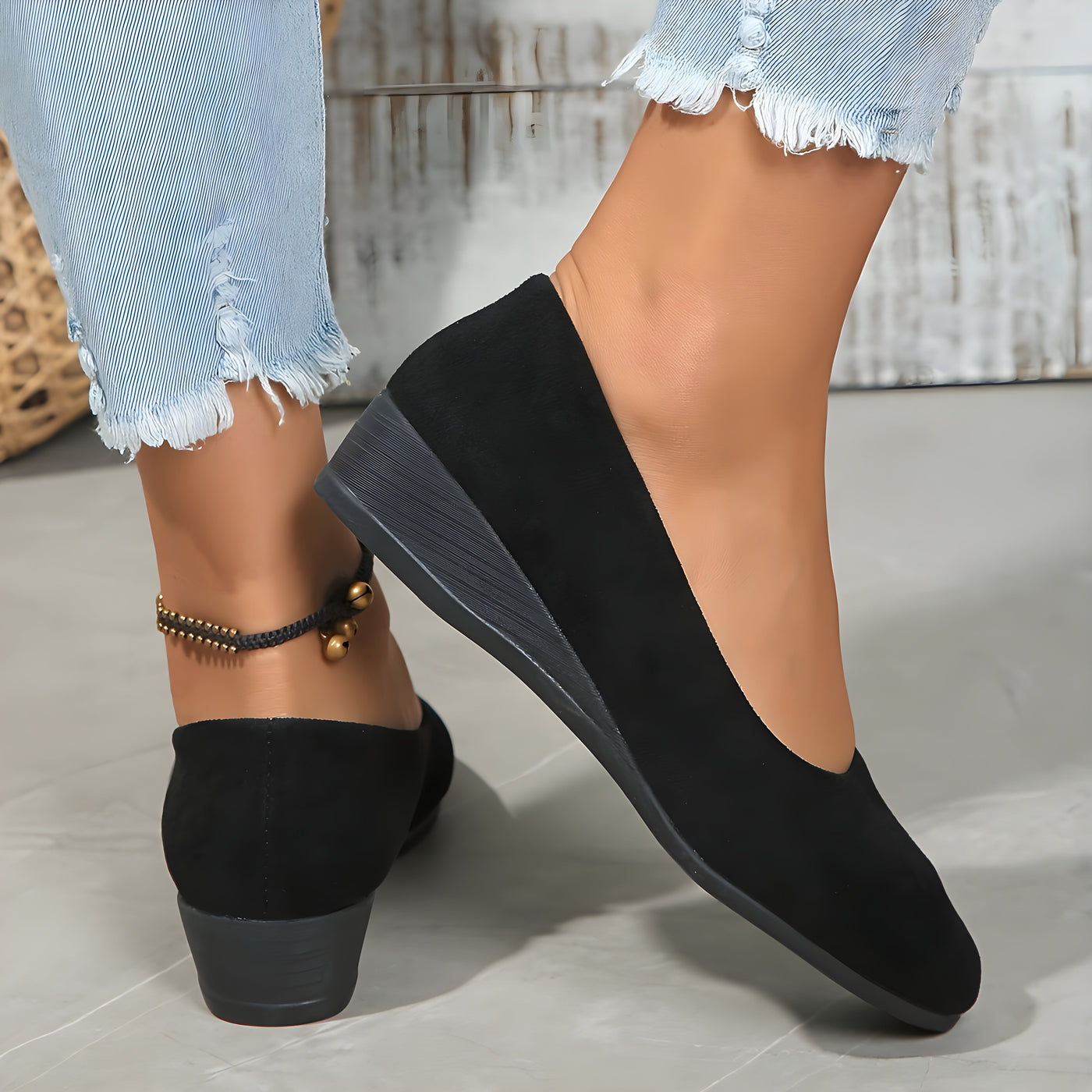 Éliane™ | Ballerines compensées confortables